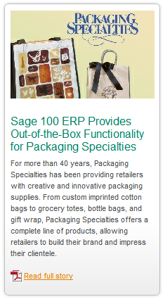 Packaging Success Story