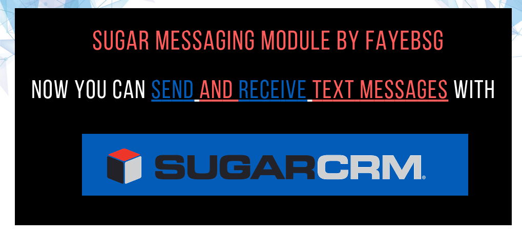 Text with SugarCRM